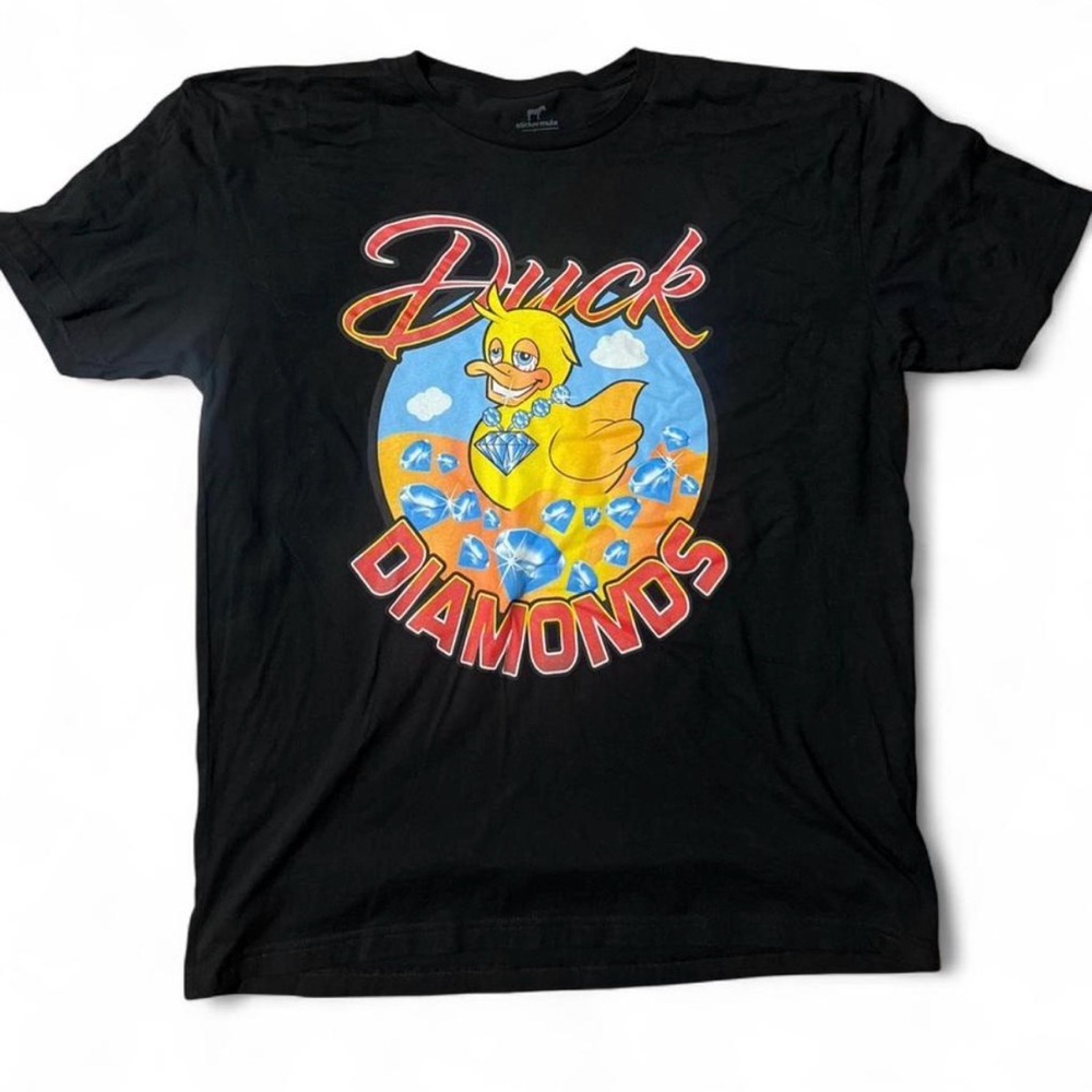 Duck Diamonds Black‎ Graphic T-Shirt